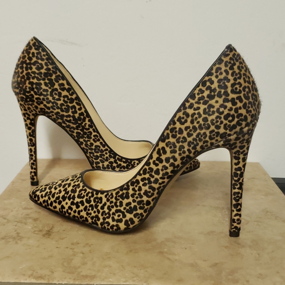 Nine West Sz 5 Cheetah Pumps